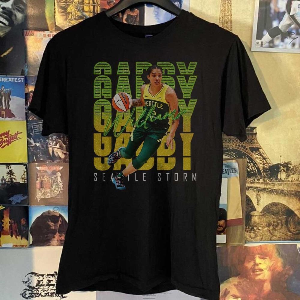 Gabby Williams Unisex Black Tshirt Graphics Unisex Shirt